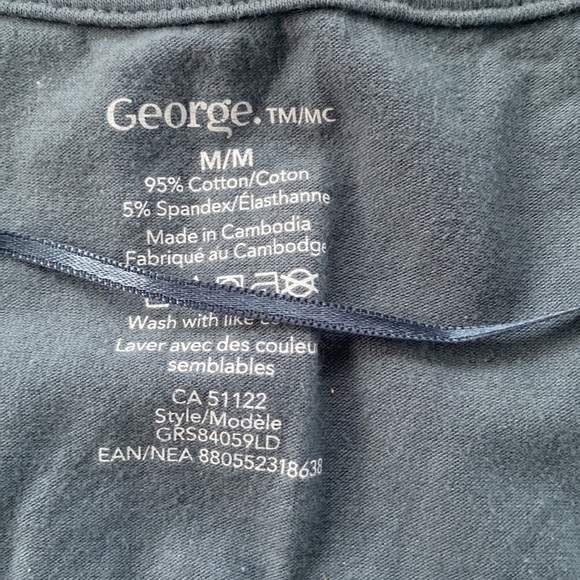 Blue Women’s Medium Knee length George night gown - Picture 2 of 5